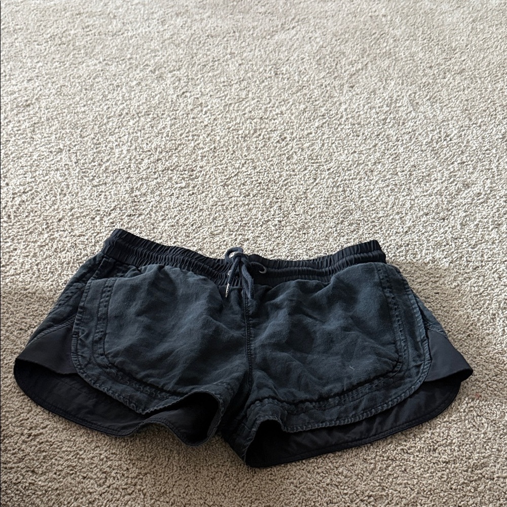 Athleta Black Athletic Shorts